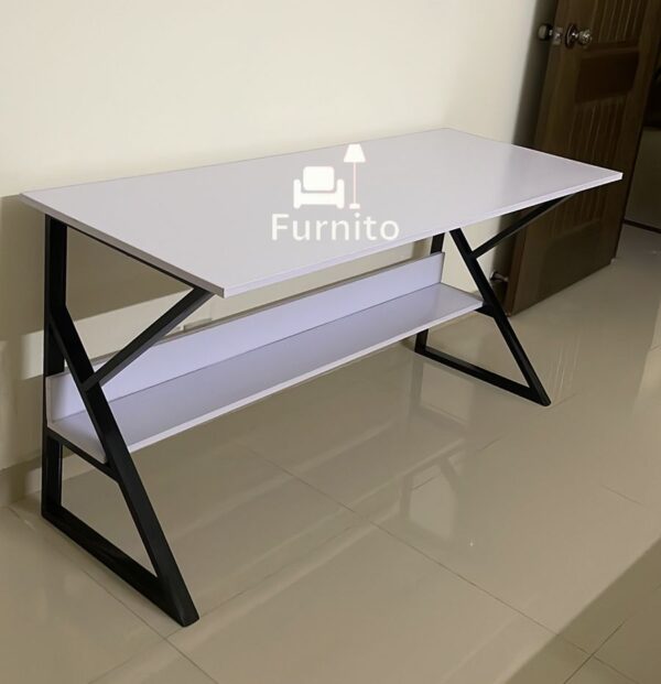 K-Shape 5ft Workstation Table - Image 4