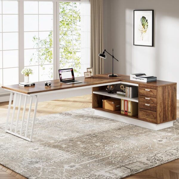 L-Shape Executive Desk - Image 4