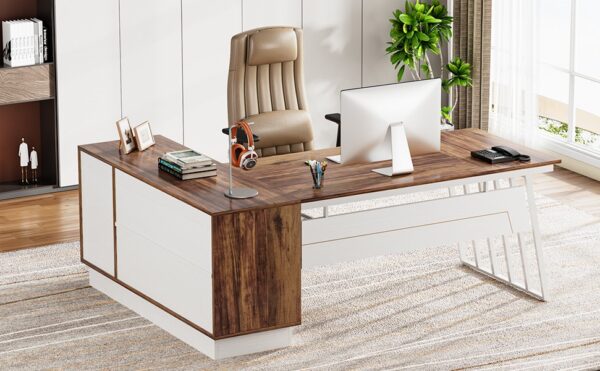 L-Shape Executive Desk - Image 2
