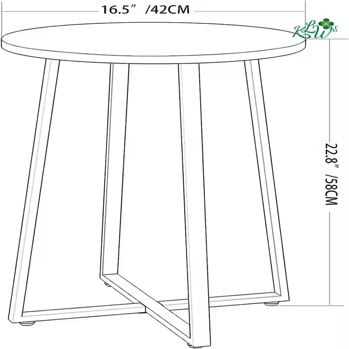 Round Coffee Table - Image 5
