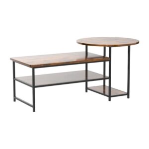 Postmodern Luxury Rectangular Coffee Table Set