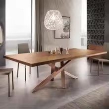 Modern Wrought Iron Dining Table - Image 2