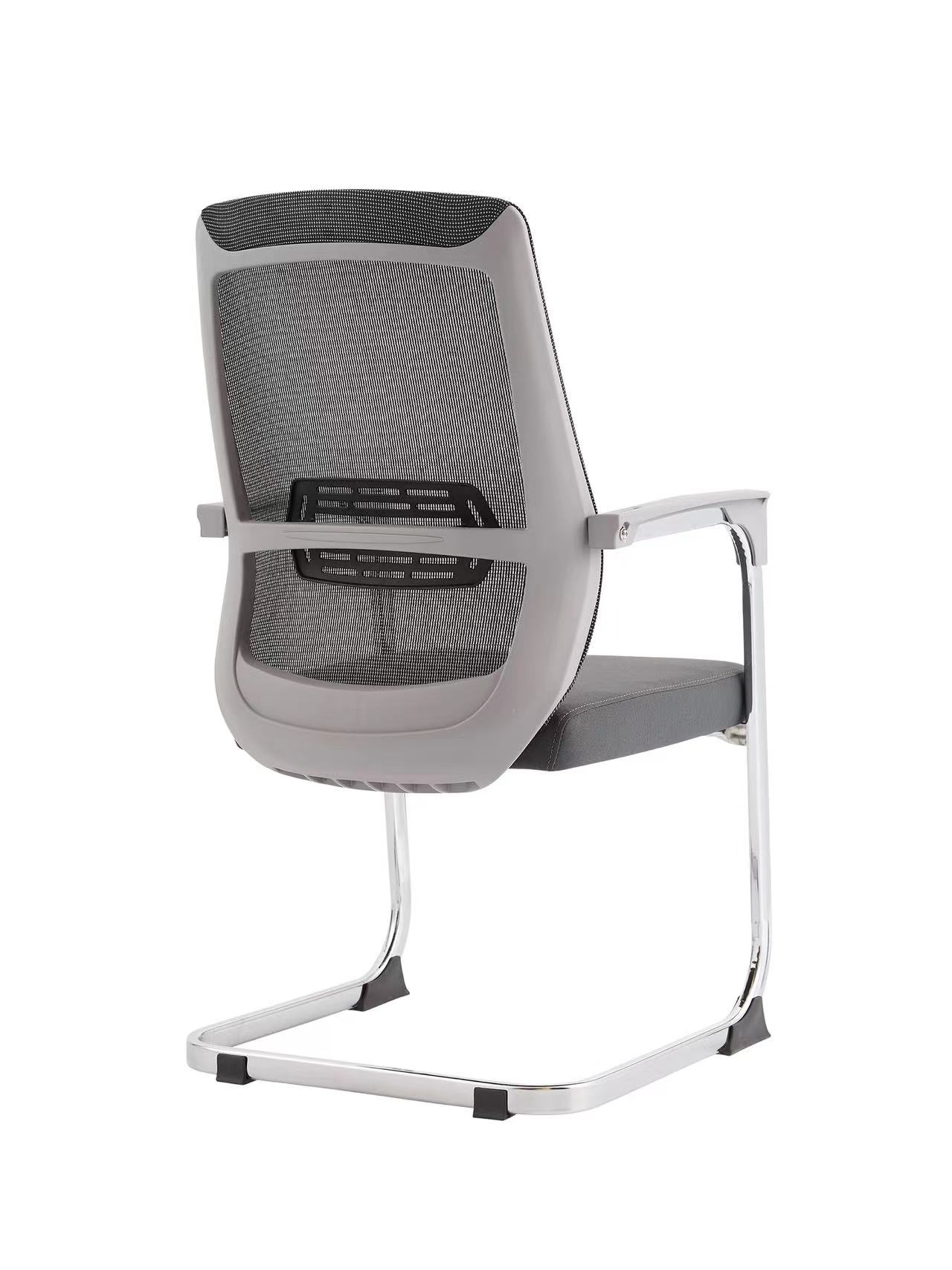 Gray Mesh Office Visitor Chair