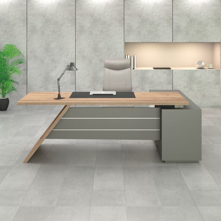 # Modern Executive Office Desk - Image 2