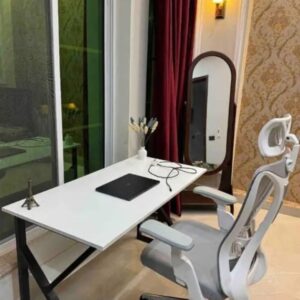 Modern K-Shaped Computer Office Study Desk