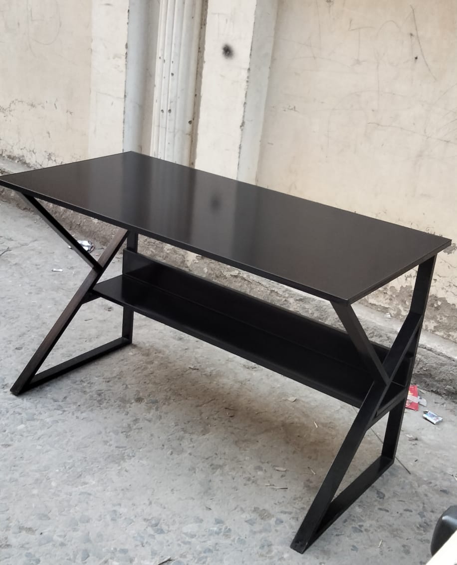 Modern K-Shaped Computer Office Study Desk - Image 10